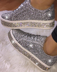 Women's Plus Size Platform Flat