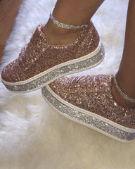 Women's Plus Size Platform Flat
