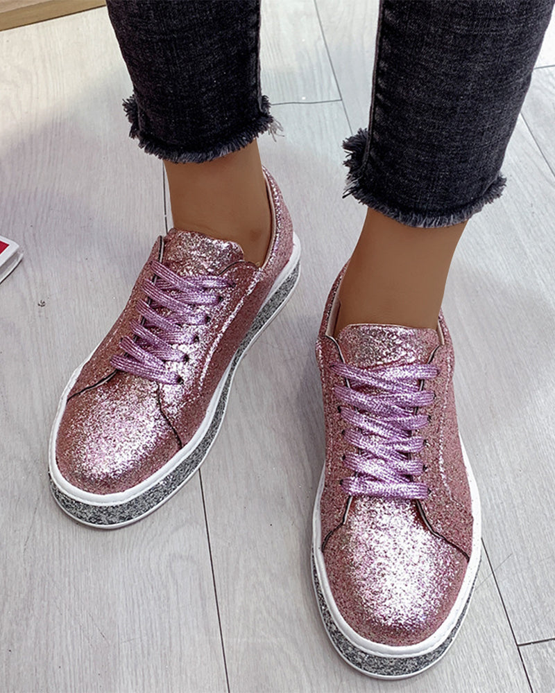 Women's Plus Size Platform Flat