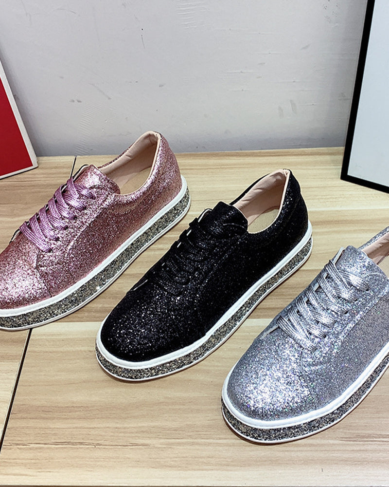 Women's Plus Size Platform Flat