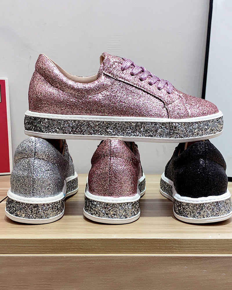 Women's Plus Size Platform Flat