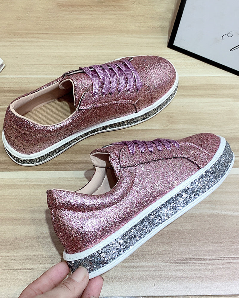 Women's Plus Size Platform Flat