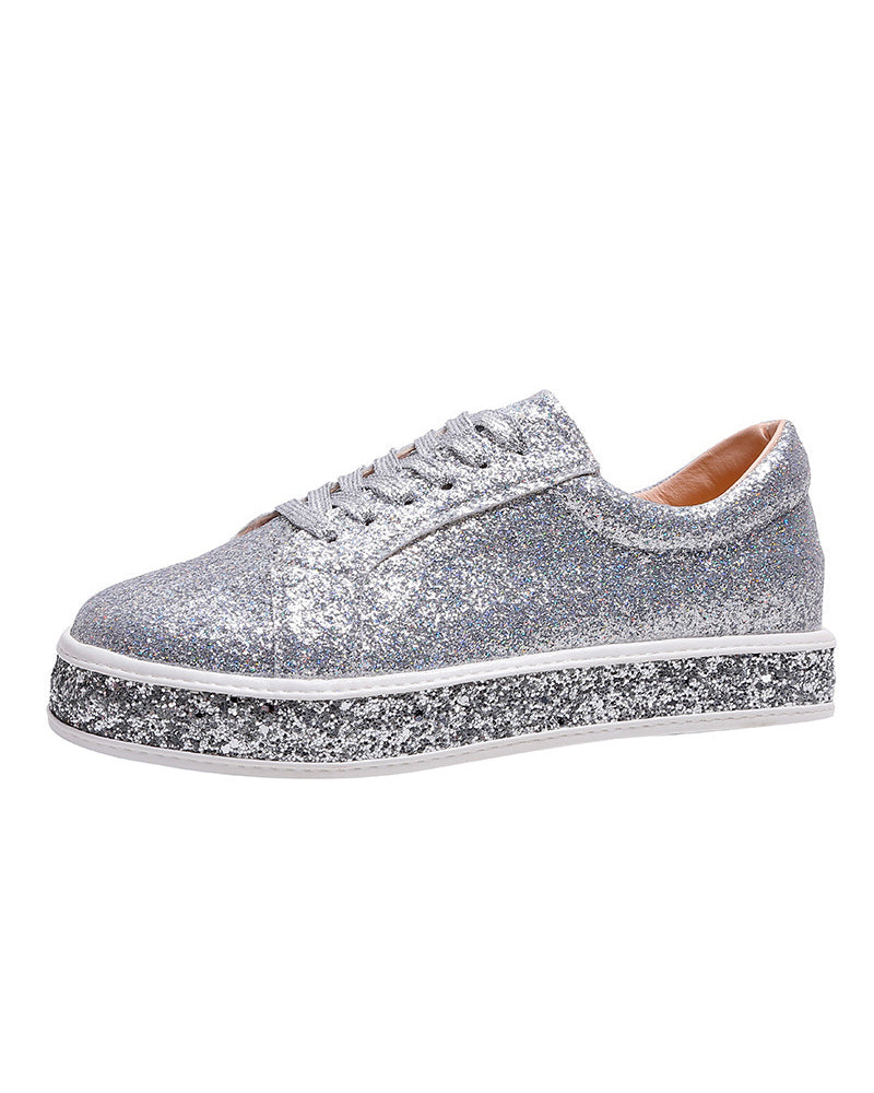 Women's Plus Size Platform Flat